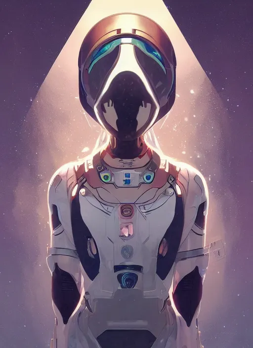 Prompt: symmetry! futuristic astronaut, apex legends, illustration, art by artgerm and greg rutkowski and alphonse mucha