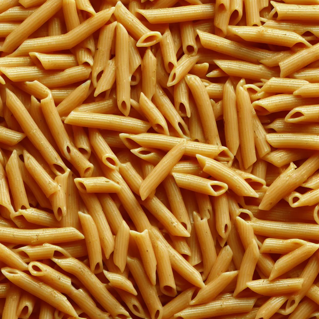 Prompt: penne pasta texture, 4k