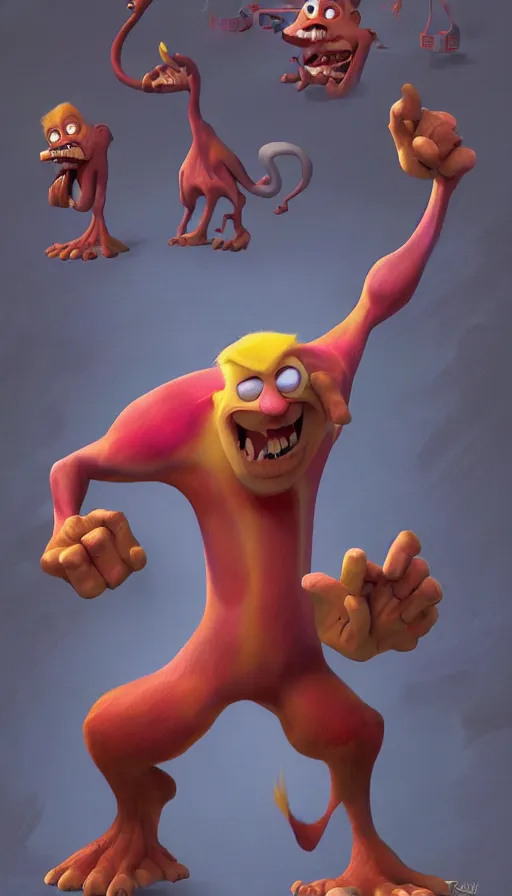 Image similar to rage, by pixar concept artists