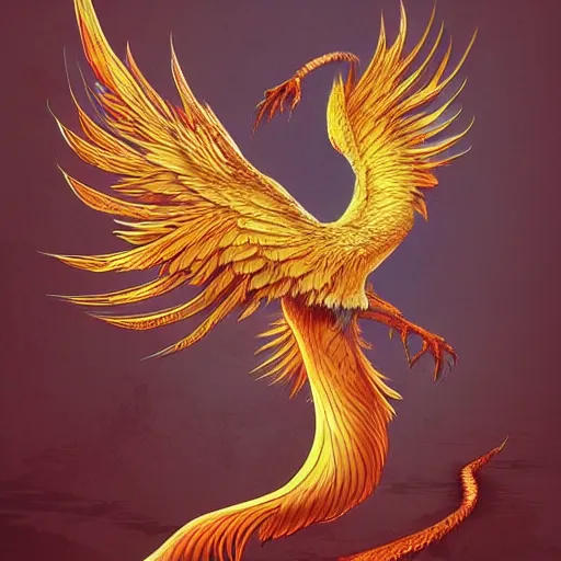 Image similar to artwork of a phoenix, highly detailed, artstation, smooth illustration