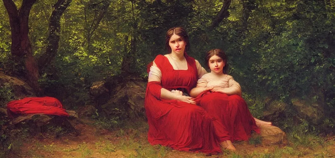 Image similar to A Mother\'s Love by Frederic Edwin Church