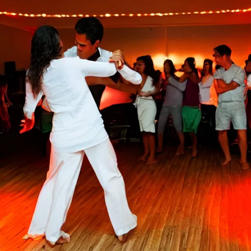 Image similar to intimate salsa dancing at the copacabana