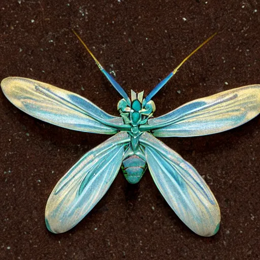 Image similar to celestial mantis.