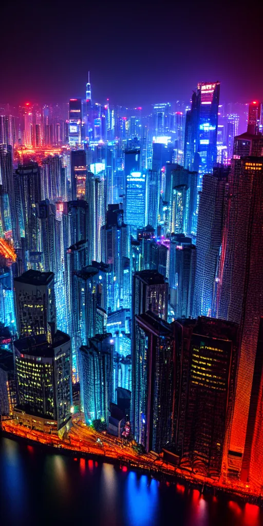 Image similar to Shenzen skyline, cinematic lighting, award-winning, 8k