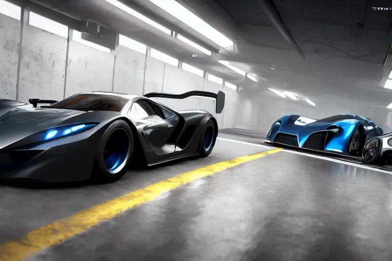 Image similar to photo wallpaper sport car gran turismo 7 forza horizon need for speed fast and furious 5 unreal engine supercar hypercar game concept car octane render, 4 khd 2 0 2 2 3 d cgi rtx style chrome reflexion global illumination ray tracing hdr arstation pixar and disney unreal