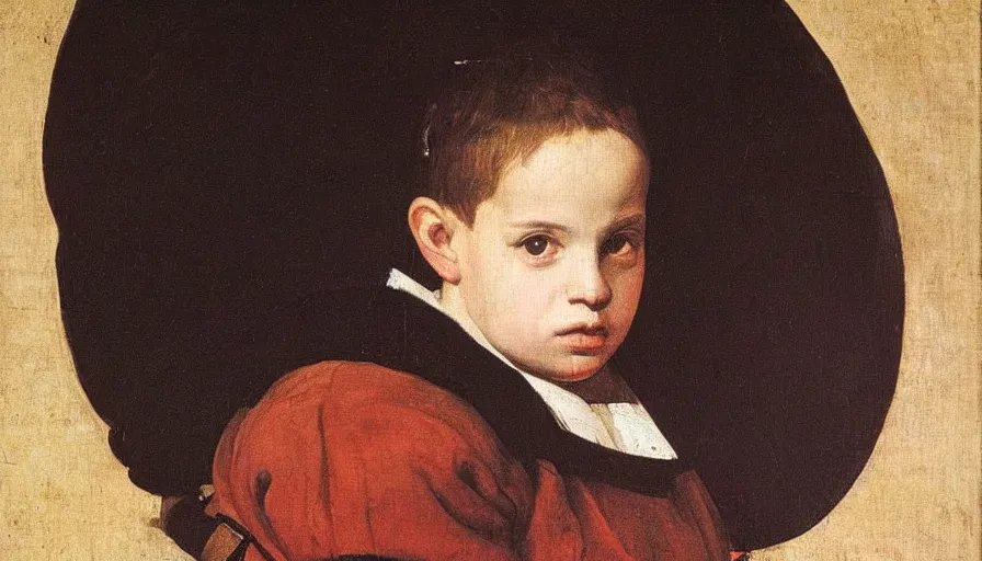Image similar to portrait of innocent x by diego velazquez, detailed, stunning