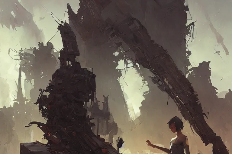 Image similar to digital art by cedric peyravernay, greg rutkowski, fuji choko, john harris, viktoria gavrilenko, artgerm, james jean, caspar david friedrich