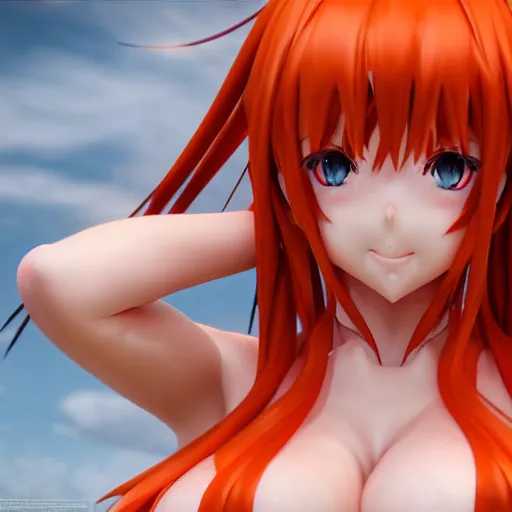 Prompt: rias render as a very beautiful 3d anime girl, hot petite, long braided orange red hair, hazel eyes, full round face, short smile, cinematic lightning, medium shot, mid-shot, highly detailed, trending on Artstation, Unreal Engine 4k, cinematic wallpaper