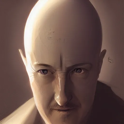 Image similar to edward norton as an egg, concept art by greg rutkowski and artgerm and android jones