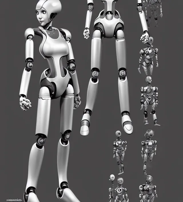 Image similar to the female robot protagonist, animation character design by jack kirby, action - adventure, sharp detail, artstation trending, conceptart. com