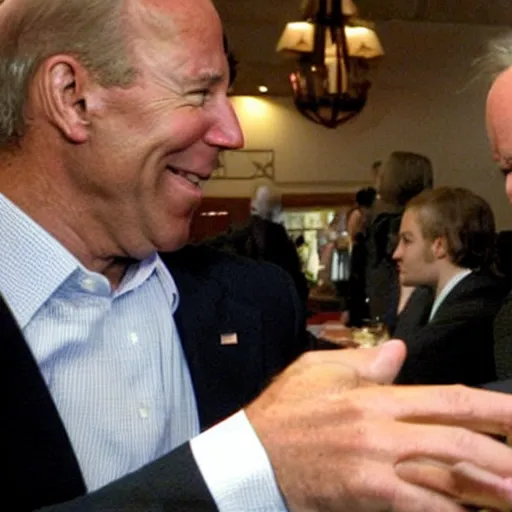 Image similar to joe biden playing world of warcraft with alex jones in 2 0 0 6