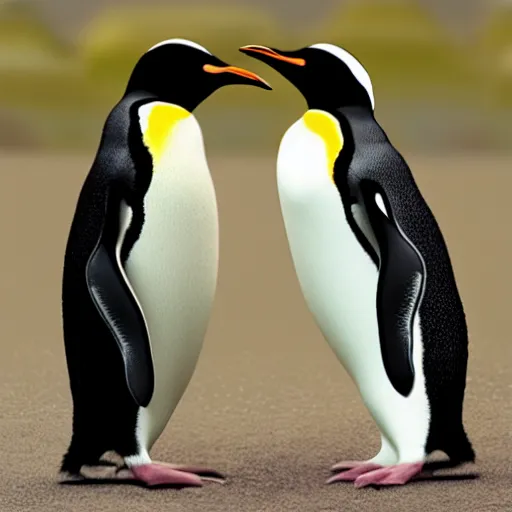 Image similar to penguins as relativizes