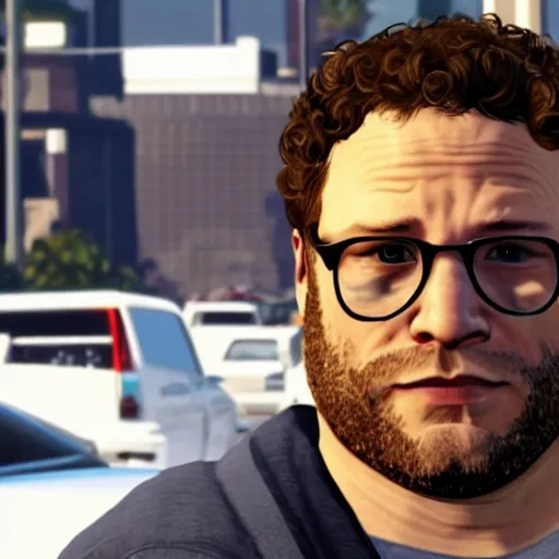 prompthunt: jonah hill as lester gta 5, 4k, video game