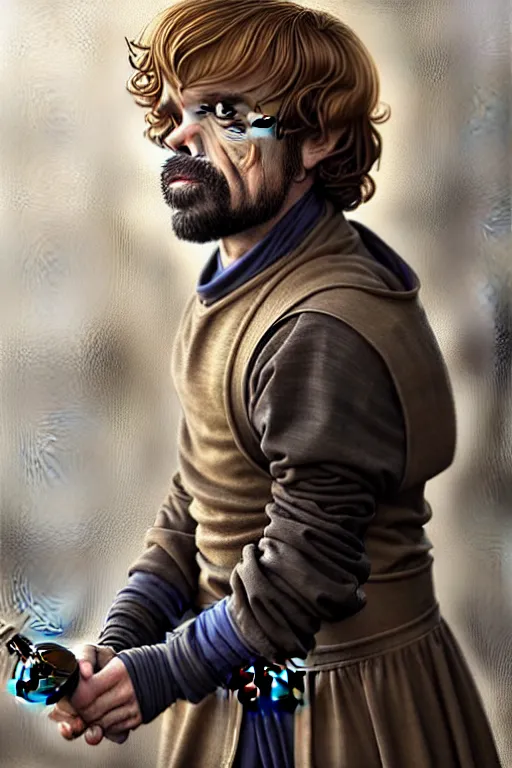 Image similar to tyrion lannister working in a winery, animation pixar style, by magali villeneuve, artgerm, jeremy lipkin and michael garmash, rob rey and kentaro miura style, golden ratio, trending on art station