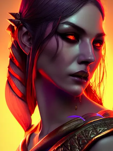 Image similar to dark sorceress, warcraft, dark souls : : illustrated by artgerm, moebius, tooth wu : : quixel megascans, ray - tracing, redshift render, 8 k, insanely detailed and intricate, elegant, design, weta digital, imaginefx, photorealism, character design