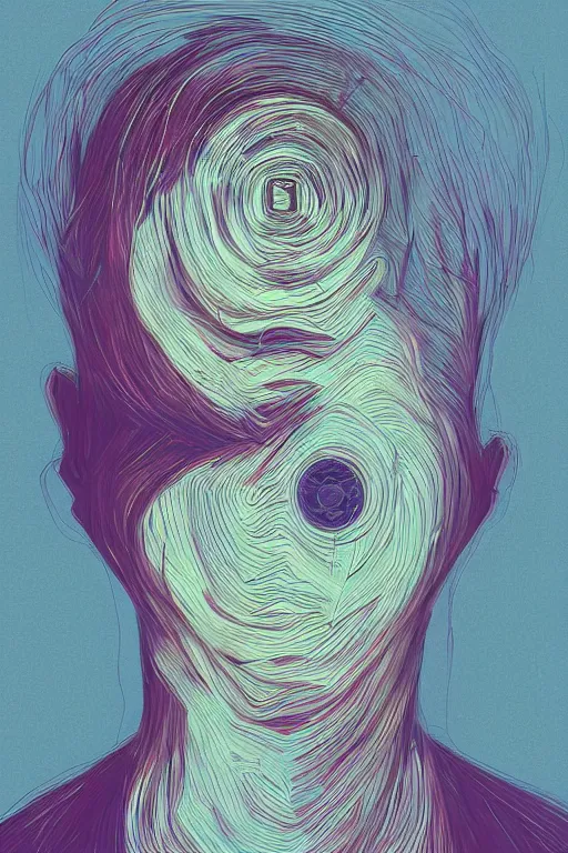Image similar to woman wearing oculus and digital glitch head edward hopper and james gilleard, zdzislaw beksisnski, higly detailed
