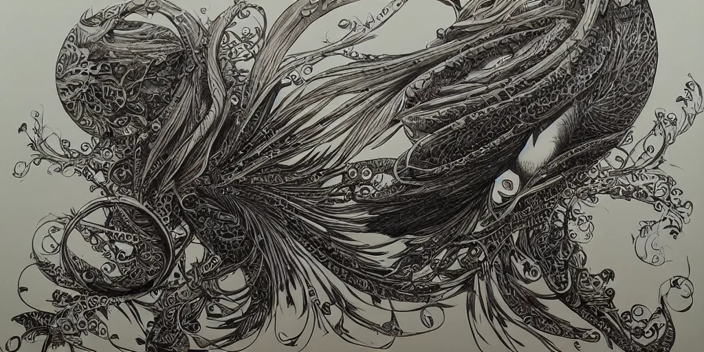 Image similar to a beautiful painting of leady by aaron horkey, trending on artstation