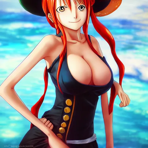 Nami One Piece: Red 4K Wallpaper iPhone HD Phone #9581h