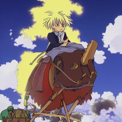 Image similar to howl's moving castle