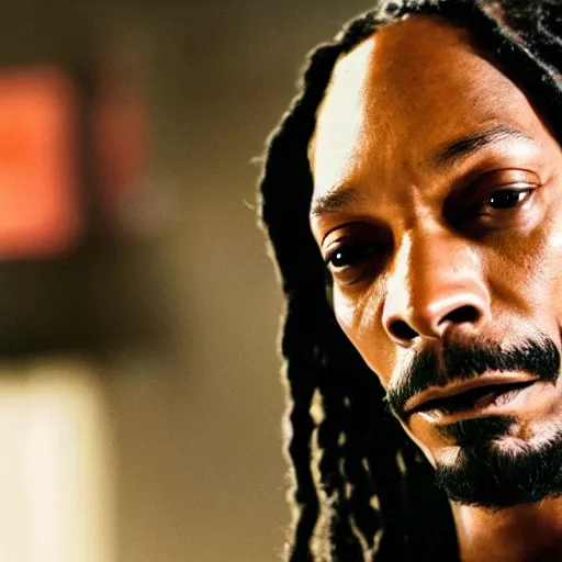 Image similar to Snoop dog in Sons of anarchy very detail4K quality super realistic