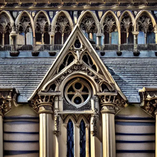 Image similar to Ornate house inspired by roman and gothic architecture. Tamron SP 70-200mm f/2.8 Di VC USD G2.