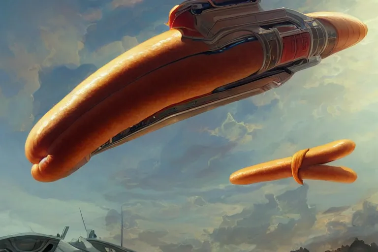 Prompt: ultra realistic illustration, starship in a shape of an hot dog, intricate, elegant, highly detailed, nobodies, digital painting, artstation, concept art, smooth, sharp focus, illustration, art by artgerm and greg rutkowski and alphonse mucha