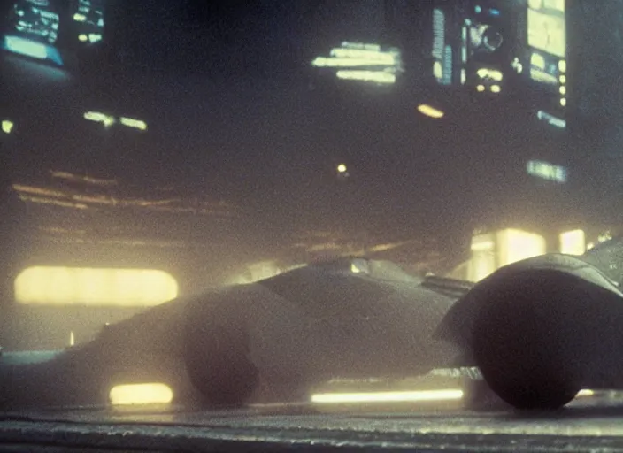 Image similar to vehicle from the 2012 science fiction film Blade Runner