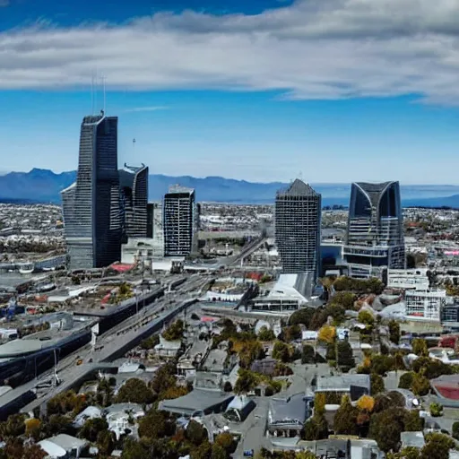 Image similar to christchurch city 5 0 years into the future