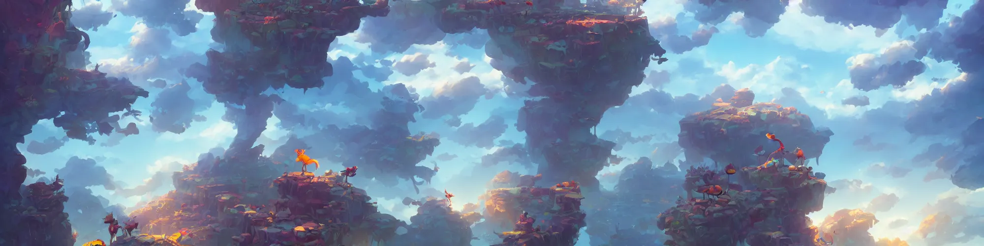 Image similar to 3 6 0 panoramic dynamics matte painting acrylic blur oil wonderland yoshi kurbi dofus, hight contrast,, behance hd by jesper ejsing, by rhads, makoto shinkai and lois van baarle, ilya kuvshinov, rossdraws global illumination