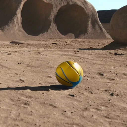 Prompt: can we get aliens playing volleyball in bikinis on one of jupiter's moons