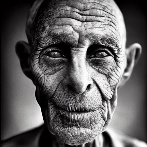 Image similar to portrait of a martian by lee jeffries