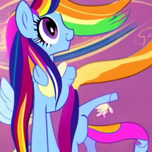 Image similar to jared leto as a my little pony character