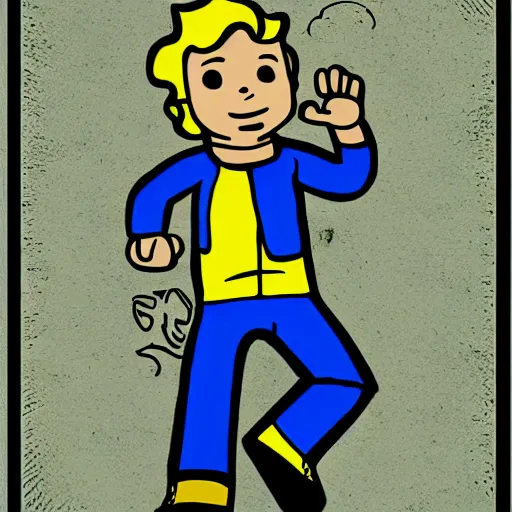 Prompt: vault boy, csolrac