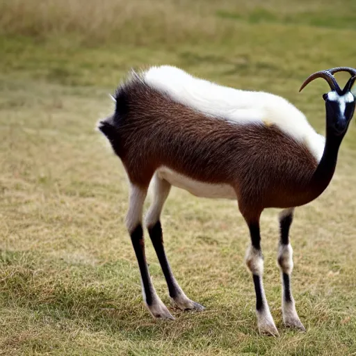 Prompt: goose goat hybrid