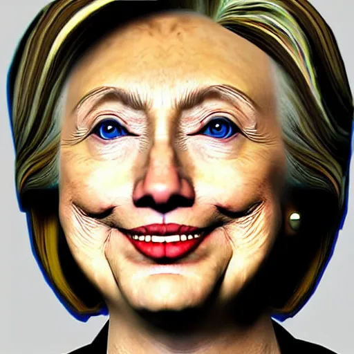 Image similar to how to model hillary clinton blender tutorial, 2 0 0 2 playstation, painted by william blake