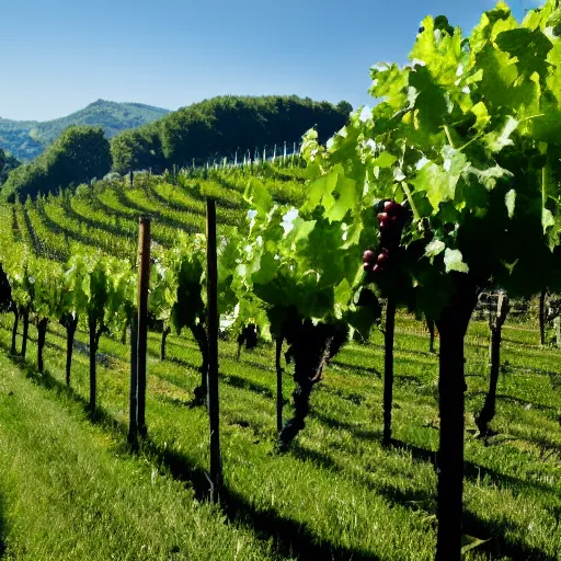 Prompt: italian vineyard