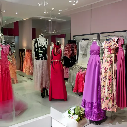 Image similar to a nice dress shop