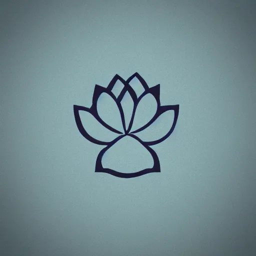 Prompt: A lotus flower logo with stars
