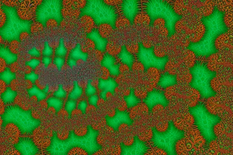 Prompt: fractal forest, fractal art, mandelbrot