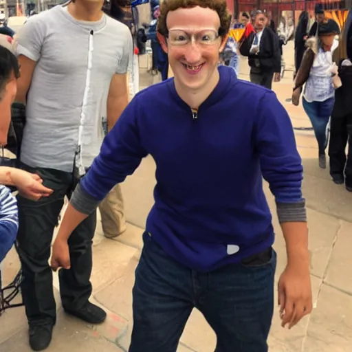 Prompt: Peruvian Mark Zuckerberg