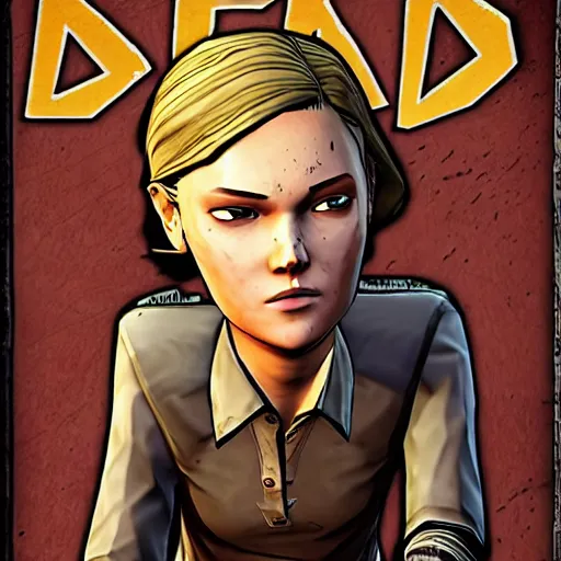 Image similar to carley walking dead telltale, 4 k full hd,