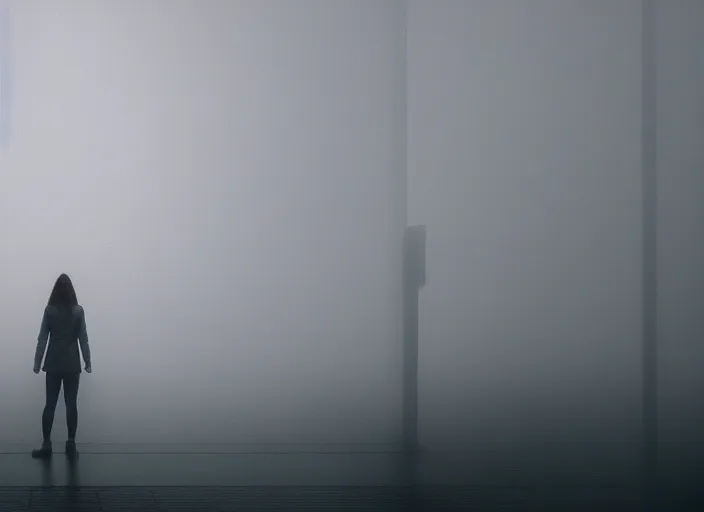 Image similar to girl stretches her hands to the light, fog, rain, volumetric lighting, beautiful, sharp focus, ultra detailed, jan urschel, dylan cole, marthe jonkers, james paick, thierry doizon, kai carpenter, ignacio fernandez rios, noir art house, 4 k, 3 5 mm, fujifilm