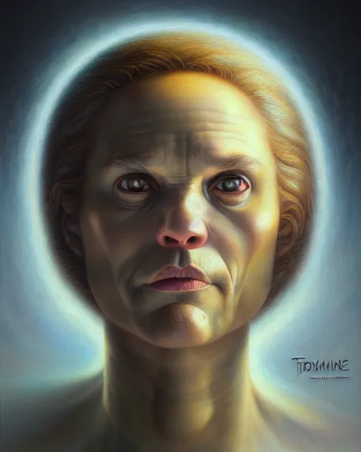 Image similar to detailed portrait of rob lowe cheese milk yogurt sour cream by tomasz alen kopera and peter mohrbacher and johanna martine! and margaret keane! coherent luminescent