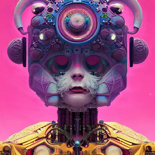 Prompt: a fluffy robot fractal:: by Martine Johanna and Simon Stålenhag and Chie Yoshii and Casey Weldon and Guillermo del toro :: ornate, dynamic, particulate, pastel colors, intricate, elegant, highly detailed, centered, artstation, smooth, sharp focus, octane render, 3d