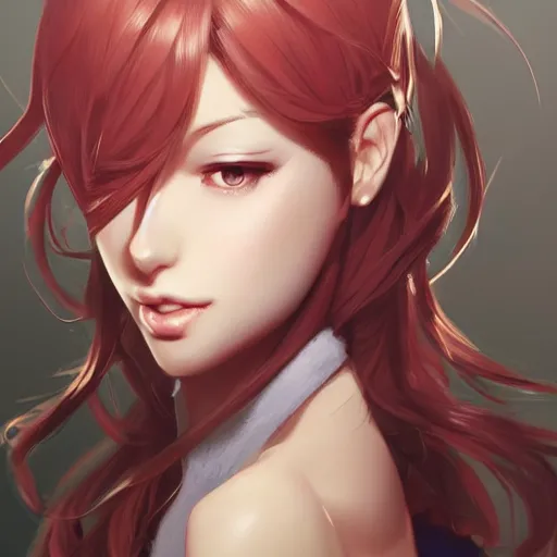 Prompt: kurisu makise, elegant, ultra highly detailed, digital painting, smooth, sharp focus, artstation, pixiv, art by ina wong, bo chen, artgerm, rossdraws, sakimichan