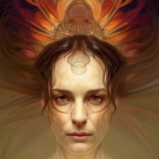 Prompt: symmetry!! intense portrait of dream ( neil gaiman ), intricate, elegant, highly detailed, my rendition, digital painting, artstation, concept art, smooth, sharp focus, illustration, art by artgerm and greg rutkowski and alphonse mucha