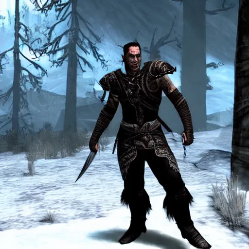 Image similar to Till Lindemann in Skyrim V