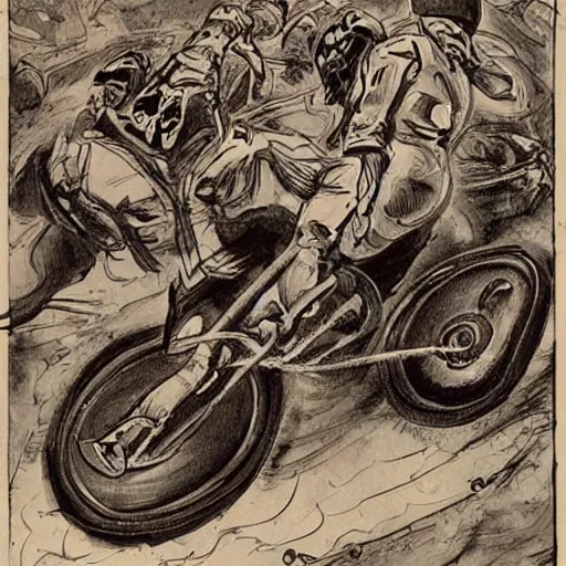 Image similar to erzberg rodeo race in a 7 circles of hell by dante, epic art, super detailed