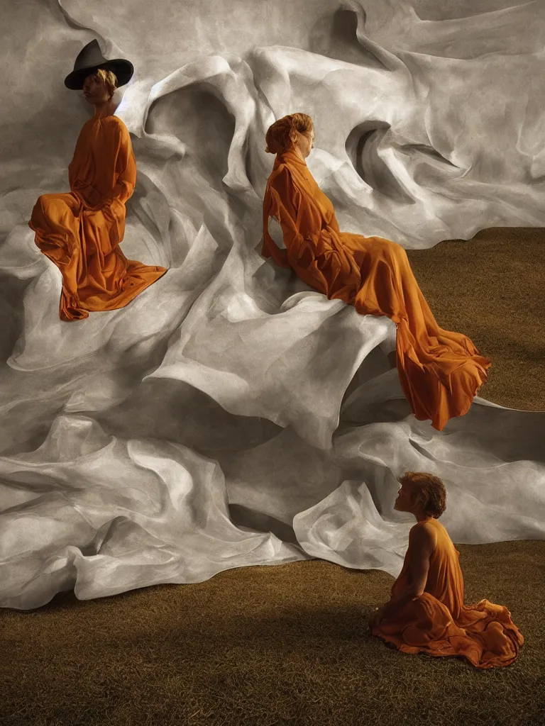 Image similar to by lynda benglis, scarlett hooft graafland, michal karcz, edward hopper