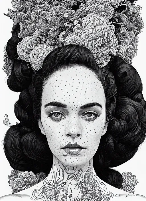 Image similar to highly detailed portrait of 5 0's, surburb woman, mother, photographic realistic background, by james gilleard, by joe fenton, by kaethe butcher, trending on instagram, award winning details